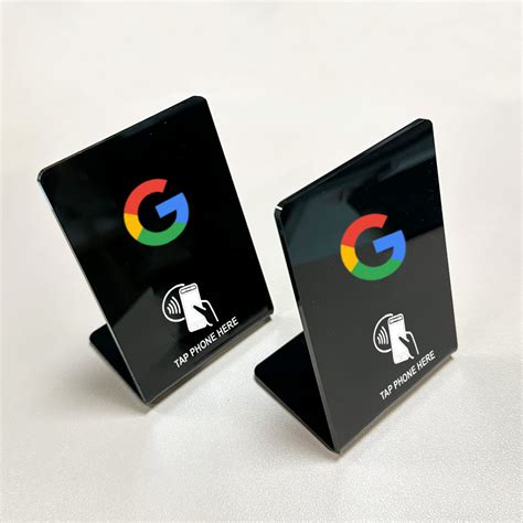 custom nfc stand|google review nfc stand.